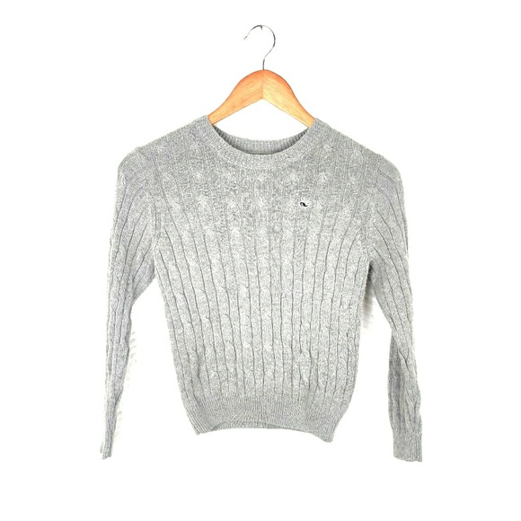 Vineyard Vines Other - Boys Vineyard Vines Gray Long Sleeve Sweater Sz 6